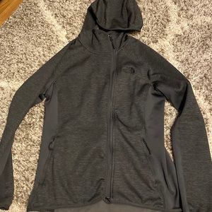 North Face zip up hoodie